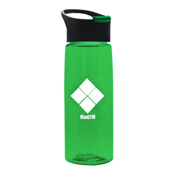 26 Oz. Flair Bottle - Pop-Up Sip Lid FC  Imprinted with Logo (Q452722)