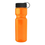 28 Oz. Champion Trans. Bottle - Tethered Lid (Q453722)