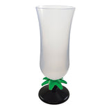 15 Oz. Palm Tree Stem Plastic Hurricane Glass (Q457211)