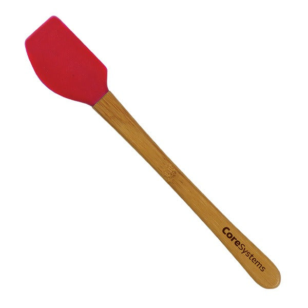 Bamboo Spatula Mini-Tensil  Imprinted with Logo (Q461322)