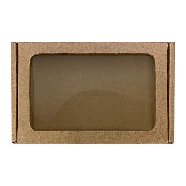 6" x 4" Cardboard Box With Window Lid (Q462522)