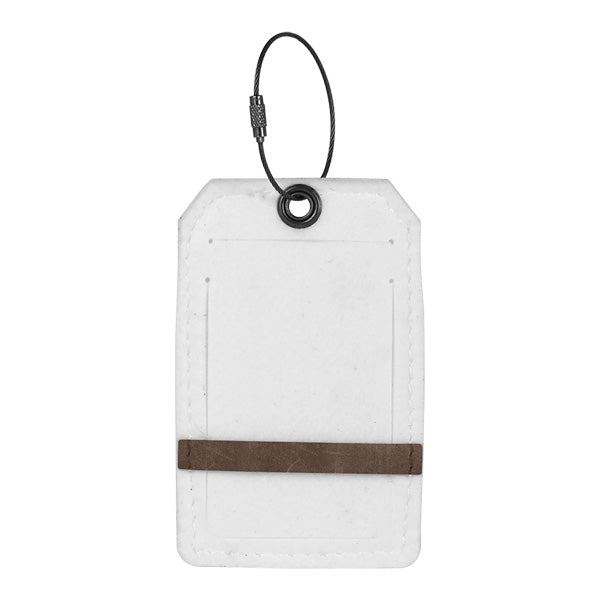Pikes Recycled Dye-Sublimated Felt Luggage Tag (Q463522)