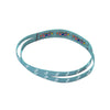 1 Inch Dye-Sublimated Stretchy Elastic Headbands with two .50 Inch Bands (Q465411)