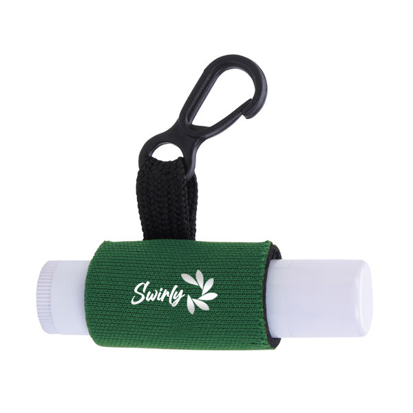SPF-15 Lip Balm With Leash  Imprinted with Logo (Q465422)