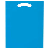 Fold Over Die Cut Plastic Bag (12" x 15" x 3") (Q465676)