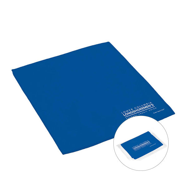 12" x 12" Suede Opper Fiber® Cloth In Vinyl Pouch (Q466722)