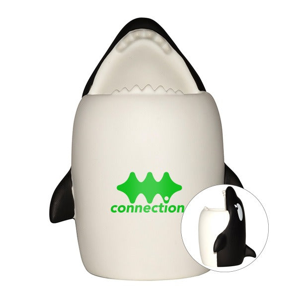 Orca Pen Holder  Imprinted with Logo (Q467622)