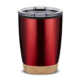 12 Oz. Symmetry Tumbler With Bamboo Base (Q468622)