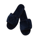 Open Toe Microfleece Slippers (Q468811)