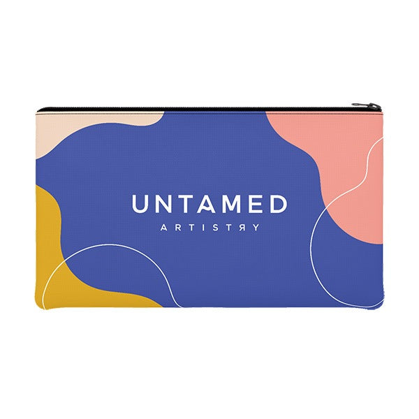 Coral Import Medium Zipper Bag  Imprinted with Logo (Q472522)