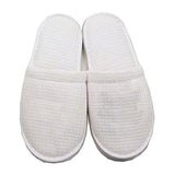 Waffle Cotton Slippers (Q475411)