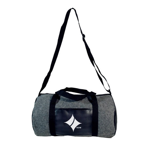 Heavy Velvet Barrel Bag  Imprinted with Logo (Q476422)