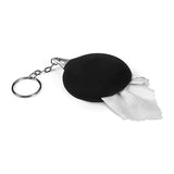 Big Mouth™ Keychain With Premium Opper Fiber Cloth - Unprinted Cloth (Q477722)