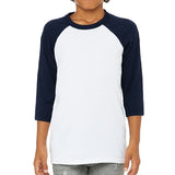 Bella+Canvas Youth 3.6oz 3/4 Sleeve Baseball Shirt (Q478911)