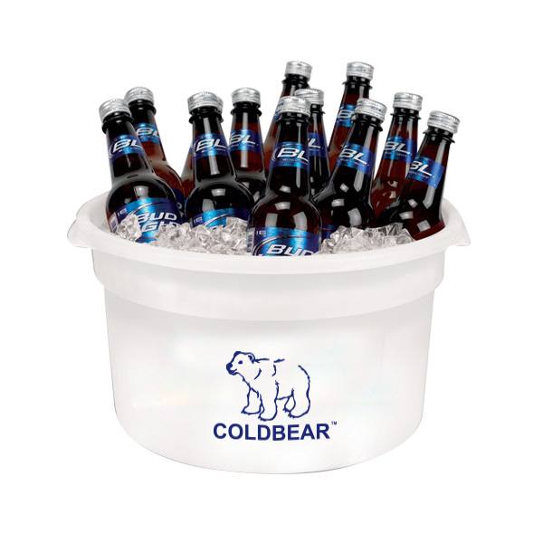 12 Bottle Plastic Party/Display Tub  Imprinted with Logo (Q479211)