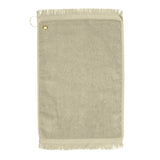 Premium Fringed Velour Golf Towel - Color (Q481322)