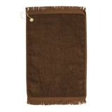 Premium Fringed Velour Golf Towel - Color (Q481322)