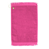 Premium Fringed Velour Golf Towel - Color (Q481322)