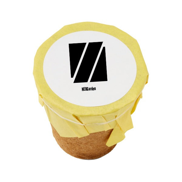 Yellow Growables Planter  Imprinted with Logo (Q490422)