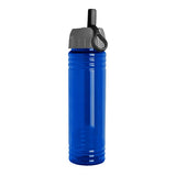 24 Oz. Slim Fit UpCycle RPET Bottle - Ring Straw Lid (Q491722)