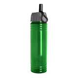24 Oz. Slim Fit UpCycle RPET Bottle - Ring Straw Lid (Q491722)