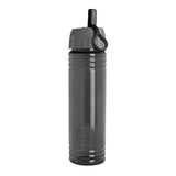 24 Oz. Slim Fit UpCycle RPET Bottle - Ring Straw Lid (Q491722)