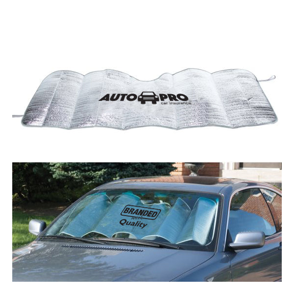 Accordian Sun Shades  Imprinted with Logo (Q494511)