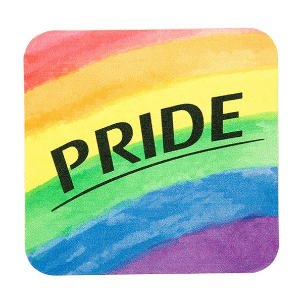 60 Point Pride Coaster  Imprinted with Logo (Q498422)