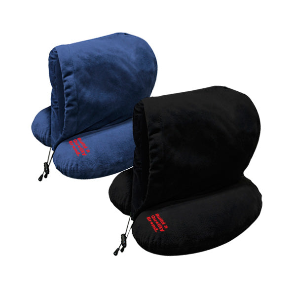 Hooded Travel Pillow  Imprinted with Logo (Q507511)