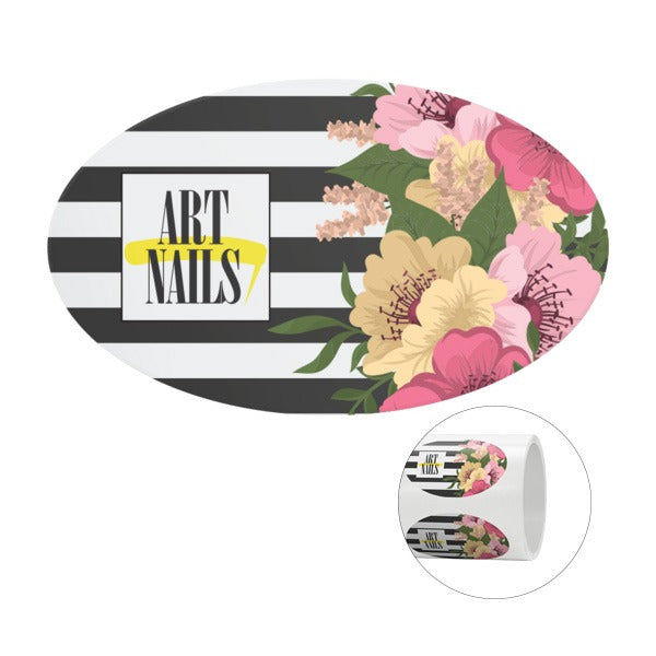 5" x 3" Oval Roll Sticker Labels (Q513522)