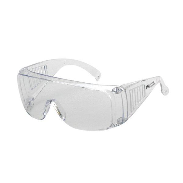 Unbranded Large Single-Piece Lens Safety Glasses  Imprinted with Logo (Q517011)