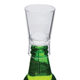 1.25 Oz. Plastic Bottle Top Shot Glass (Q522522)