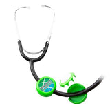 Anti-Microbial Saucer Stethoscope ID Tag (Q528011)