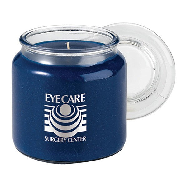 16 Oz. Aromatherapy Wax Candle  Imprinted with Logo (Q531211)