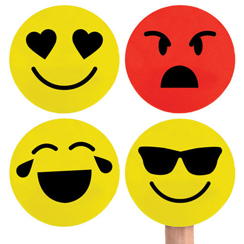 Polyurethane Emoji Wavers  Imprinted with Logo (Q532511)