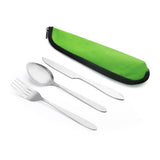 Stainless Steel Cutlery Set With Bag (Q538011)