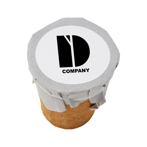 Gray Growables Planter  Imprinted with Logo (Q540422)