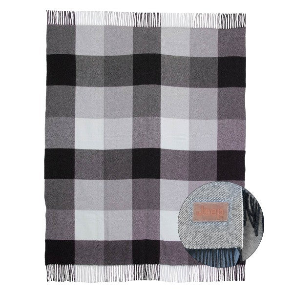 Yorkshire Plaid Wool Blanket (Q543211)