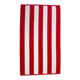 Cabana Stripe Terry Velour Beach Towel (Q544211)