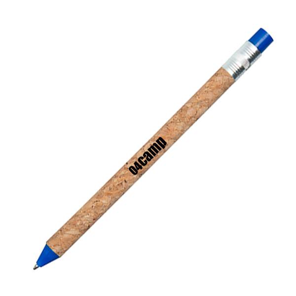 Recycled Cork Pencil Pen  Imprinted with Logo (Q547622)