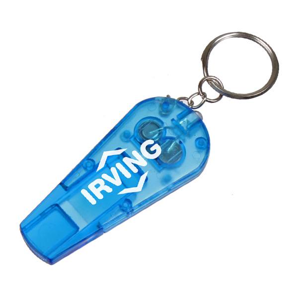 Whistles Flashlight Key Chains  Imprinted with Logo (Q547911)