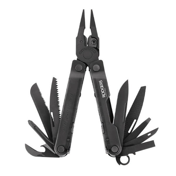 LEATHERMAN® Rebar Black Multi-Tool  Imprinted with Logo (Q548211)