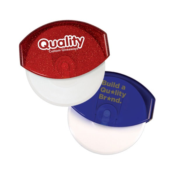 The World's Best Plastic Pizza Cutters  Imprinted with Logo (Q550411)