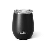 14 Oz. Swig Matte Stemless Wine Cup - Matte Black (Q550522)