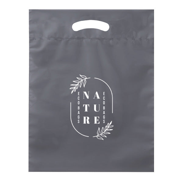 Oxo Reusable Fold-Over Reinforced Die Cut Bag 15 x 18  Imprinted with Logo (Q554811)