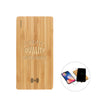 Plank 5000 mAh Bamboo Wireless Charger Power Bank (Q556911)