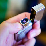 Matte Zippo® Lighter & Rechargeable Lighter Insert (Q557211)