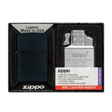 Matte Zippo® Lighter & Rechargeable Lighter Insert (Q557211)