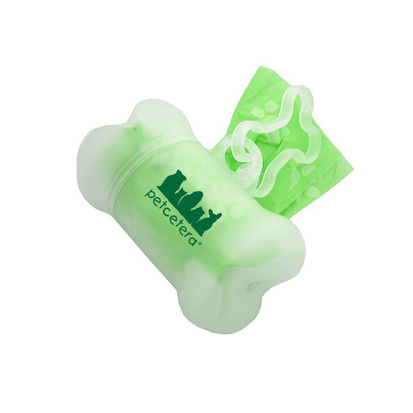 Clear Bone-Shaped Pet Waste Bag Dispensers  Imprinted with Logo (Q557511)