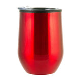12 Oz. Bay Mist Stainless Wine Tumbler With Lid (Q558422)
